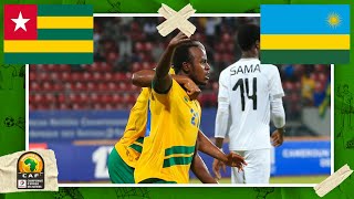 Togo vs Rwanda  AFRICAN NATIONS CHAMPIONSHIP HIGHLIGHTS  1262021  beIN SPORTS USA [upl. by Natie]