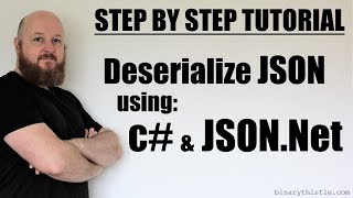 Step by Step Tutorial Deserializing JSON using c and jsonnet [upl. by Grantland]