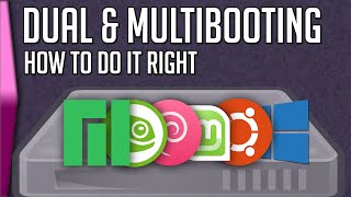 How to Dualboot and Multiboot Linux and Windows [upl. by Netaf]