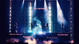 BLACKPINK  D4  KTL  HYLT  Pretty Savage  Lovesick Girls Awards Show Concept Performance [upl. by Jean]