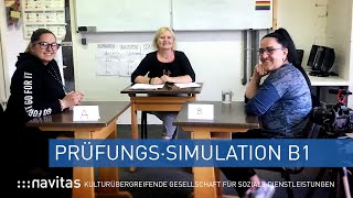 Mündliche Prüfung Deutsch B1  Prüfungssimulation [upl. by Azaleah578]