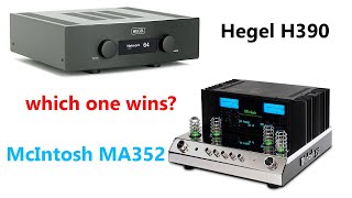 McIntosh MA352 vs Hegel H390 [upl. by Aiotal]