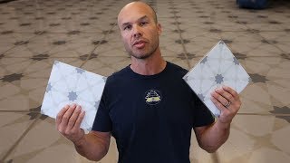 TILE A FLOOR  Easy Installation Guide for Beginners [upl. by Susejedairam200]