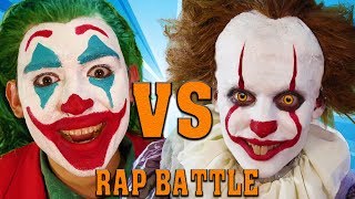 Pennywise Vs The Joker Rap Battle [upl. by Atnaloj]