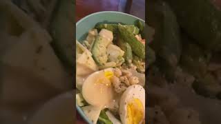 How to Make Salad Nicoise American style shorts foodtiktok foodietiktok [upl. by Ytissac]