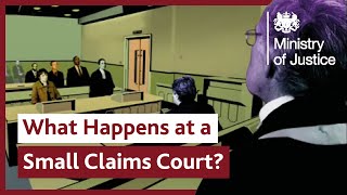 What Happens at Small Claims Court Making a Court Claim for Money [upl. by Inessa938]