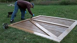 DIY Sliding Barn Doors [upl. by Kahle]