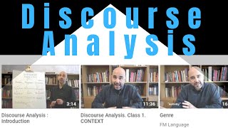 Class 1 Introduction to Discourse Analysis [upl. by Ennovyhc967]