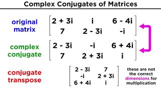 Complex Hermitian and Unitary Matrices [upl. by Ferriter]