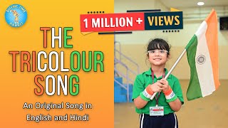 The TRICOLOUR song  Tiranga Song  Rhymetime Rabbit  Patriotic song for children [upl. by Rosalinda873]