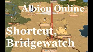 Albion Online  Caerleon to Bridgewatch fast almost safely [upl. by Mcdonald276]