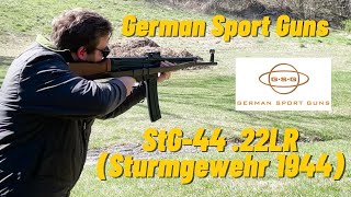 Overview and Firing  GSG StG44 22LR [upl. by Ihsorih]