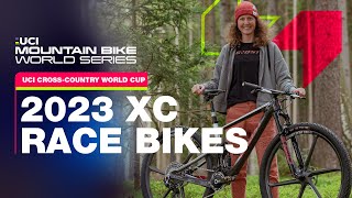 XC Race Bikes 2023  UCI Mountain Bike Cross Country World Cup [upl. by Amand904]