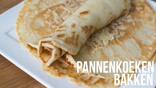 HOW TO Pannenkoeken bakken  OhMyFoodness [upl. by Adnarim]