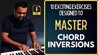 10 Piano Rhythm Patterns to PROPERLY PRACTICE Chord Inversions [upl. by Flip]