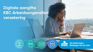 Digitale aangifte KBC Arbeidsongevallenverzekering [upl. by Rosemary]