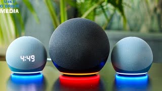 ECHO DOT vs ECHO 4 Best Amazon Alexa Smart Speaker 2020 [upl. by Anaej]