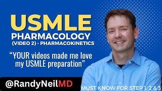 USMLE STEP 1 PHARMACOLOGY VIDEO 2  PHARMACOKINETICS CONTINUED [upl. by Dloreh]