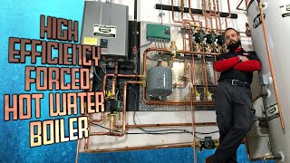 High Efficiency Boiler Installation and Explanation [upl. by Eita289]