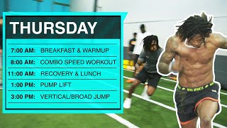 What Goes into Training for the NFL Combine [upl. by Jessen]