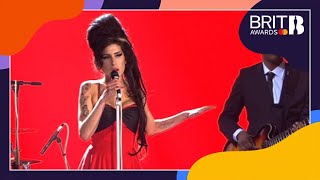 Amy Winehouse  Rehab Live at The BRITs 2007 [upl. by Brietta]