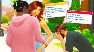 REALISTIC CONFESS TO CHEATING MOD😡💔  THE SIMS 4  REVIEW [upl. by Grubman304]