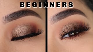 EASY Eyeshadow Tutorial For Hooded Eyes [upl. by Eerolam]