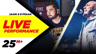 Jaani  B Praak  Urban Singh Crew  Live Performance  Royal Stag Radio Mirchi Awards 2017 [upl. by Mosra]