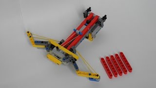 Lego Technic mini Armbrust Bauanleitung  Speed Build  Peter Pan [upl. by Michail]