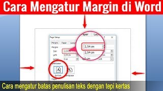 Cara Mengatur Margin di Word  Tutorial Microsoft Word [upl. by Evered]