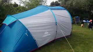 Quechua Arpenaz Family 41 first overnight UK review [upl. by Uos]