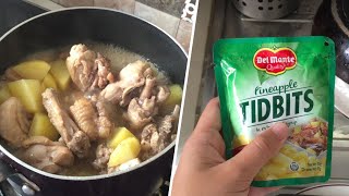 Pininyahang Manok Chicken in Pineapple Recipe [upl. by Ron360]