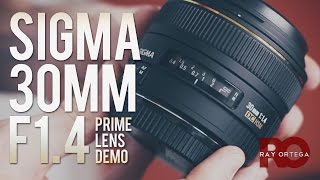 Sigma 30mm 14 Prime Lens for Canon DSLR [upl. by Intosh449]