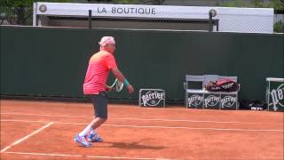 John McEnroe practising [upl. by Bourque]