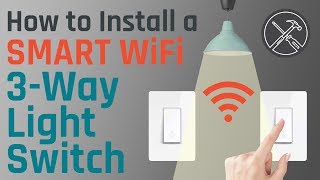 How to Install a Smart Wifi 3Way Light Switch [upl. by Leshia804]