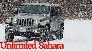 2019 Jeep Wrangler Unlimited Sahara Test Drive Review [upl. by Liagaba891]