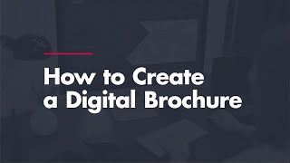 How to Create a Digital Brochure [upl. by Laira]