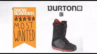 2014 Snowboard Gear Burton Ion [upl. by Barrett]