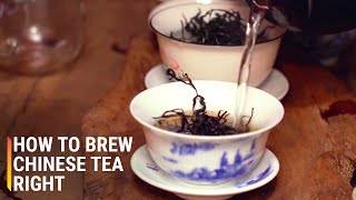 How to Brew Chinese Tea the Right Way [upl. by Correna]