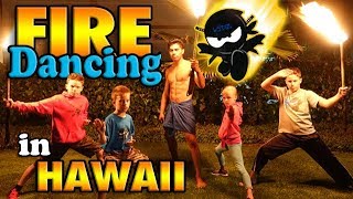 We learned to Fire Dance in Hawaii [upl. by Martinelli567]