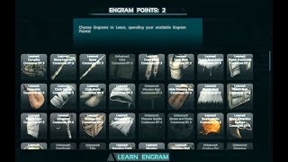 Ark How To Increasing Engram Points and Stat Changes Per Level [upl. by Fattal473]