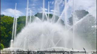 LONGWOOD GARDENS Fountain Show Up Close  2019 HD [upl. by Ennayllek]