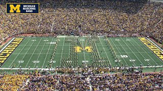 Pregame  The Michigan Marching Band 2019 [upl. by Enelram146]