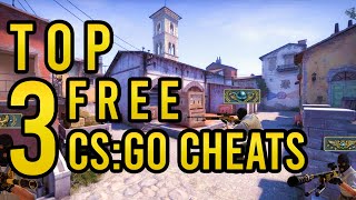 CSGO HACKS MY TOP 3 FREE CSGO CHEATS FOR 2021 UNDETECTED [upl. by Anaoj]