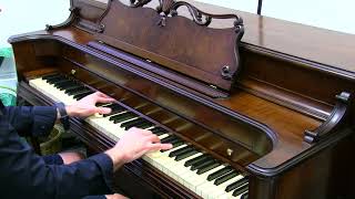 Baldwin Acrosonic Upright Piano Demo Video [upl. by Ailisec836]