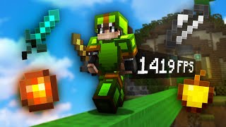 Best FPS BOOST 8x8 Minecraft PVP Texture Pack for Bedwars [upl. by Karmen648]