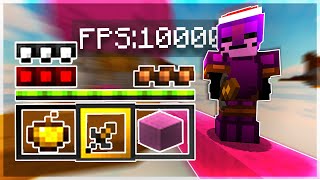 The Best 8x8 FPS Boost Texture pack For Bedwars 17  189 10000 FPS [upl. by Schnurr]