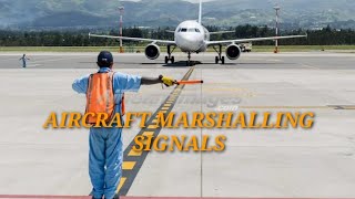 AIRCRAFT MARSHALLING SIGNALS [upl. by Diad232]