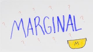 quotMarginalquot Explained in 90 Seconds  Economics [upl. by Grondin]