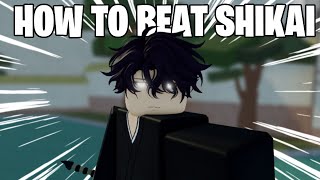 Type Soul How to Beat Shikai EASILY [upl. by Eelrehpotsirhc]